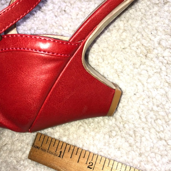 Women’s Size 7 Open Toe Mid Heel Shoes - Picture 6 of 8